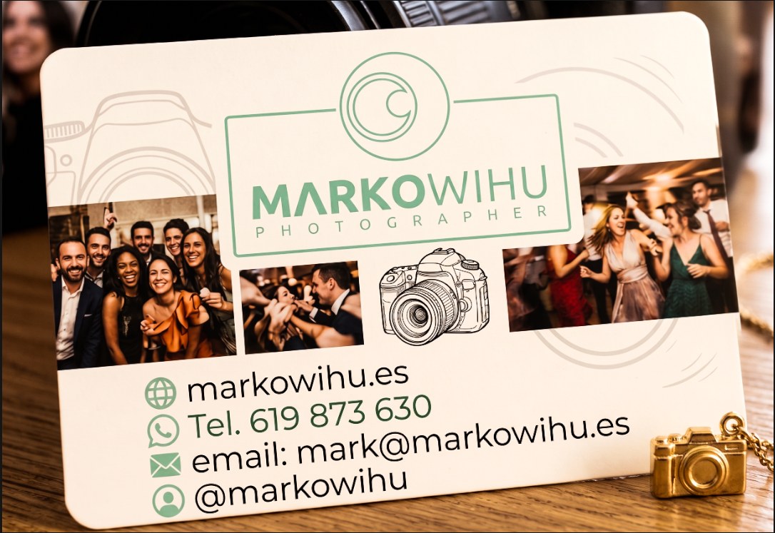 MarkOWiHu Photographer Business Card